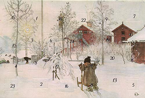 sticker-dealer 5 Adventskalenderkarten Winderlandschaft Nostalgie Grußkarten sticker-dealer 5 Adventskalenderkarten Winderlandschaft Nostalgie Grußkarten von sticker-dealer