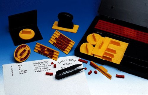 Typen-Druckerei 66208 4 mm Schrifthöhe von stieber