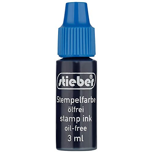stieber® Nachtränkfarbe ölfrei, 3 ml (BLAU) von stieber
