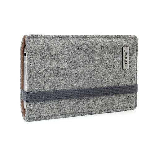 Stilbag Handyhülle Finn für Google Pixel 9 | Farbe: hellgrau/braun | Smartphone-Tasche aus Filz | Handy Schutzhülle | Handytasche Made in Germany Stilbag Handyhülle Finn für Google Pixel 9 | Farbe: hellgrau/braun | Smartphone-Tasche aus Filz | Handy Schutzhülle | Handytasche Made in Germany von stilbag
