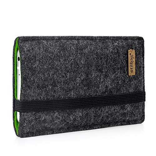 Stilbag Handyhülle Finn für Google Pixel 9 Pro XL | Farbe: anthrazit/grün | Smartphone-Tasche aus Filz | Handy Schutzhülle | Handytasche Made in Germany Stilbag Handyhülle Finn für Google Pixel 9 Pro XL | Farbe: anthrazit/grün | Smartphone-Tasche aus Filz | Handy Schutzhülle | Handytasche Made in Germany von stilbag