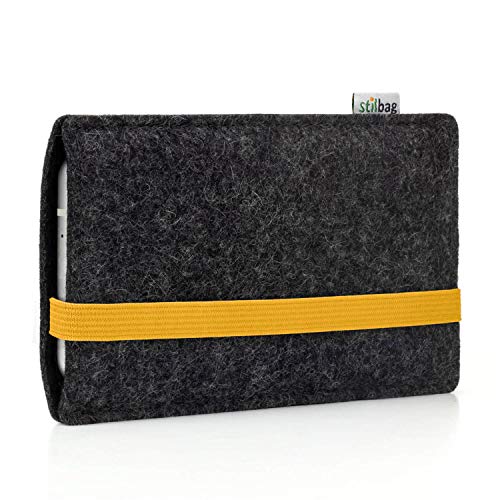 Stilbag Handyhülle Leon für Google Pixel 9 Pro | Farbe: anthrazit/gelb | Smartphone-Tasche aus Filz | Handy Schutzhülle | Handytasche Made in Germany Stilbag Handyhülle Leon für Google Pixel 9 Pro | Farbe: anthrazit/gelb | Smartphone-Tasche aus Filz | Handy Schutzhülle | Handytasche Made in Germany von stilbag