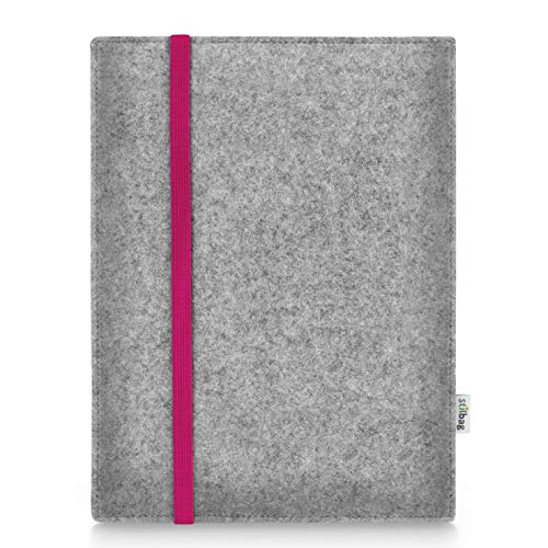 Stilbag Tablet Filz-Tasche Leon für Samsung Galaxy Tab S8 Ultra | Farbe: pink-hellgrau von stilbag