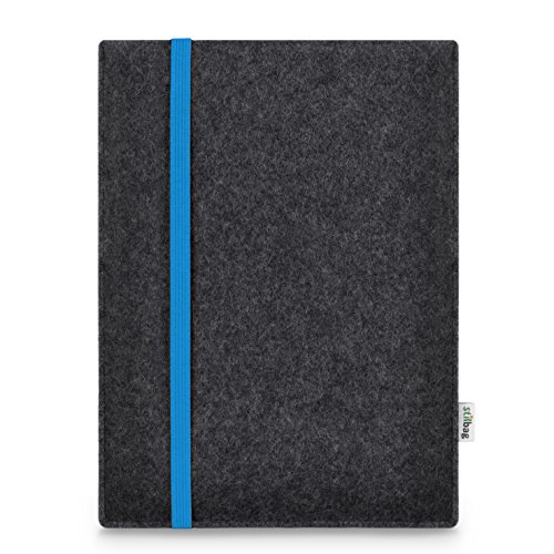 stilbag Amazon Kindle Scribe (2022) e-Ink Tablet Filz-Tasche | Leon Hülle Etui Case aus Merino Wollfilz | Farbe: blau-anthrazit | Schutz-Hülle Made in Germany von stilbag