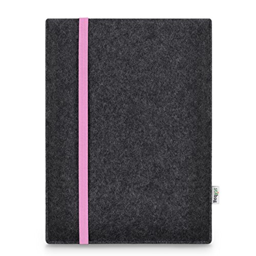 stilbag Amazon Kindle Scribe (2022) e-Ink Tablet Filz-Tasche | Leon Hülle Etui Case aus Merino Wollfilz | Farbe: rosa-anthrazit | Schutz-Hülle Made in Germany von stilbag