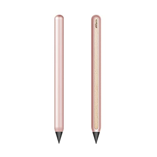 stilform 200005 AEON-Stift aus Aluminium – Langlebiger Bleistift, magnetische Graphit-Spitze zum Wechseln – Rose Moon von stilform