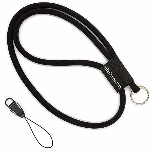 stylected Schlüsselband lang als Schlüsselanhänger (45cm) - Band mit Ring für Schlüssel, Ausweis, Handy, Kamera - Lanyard für Herren, Damen & Kinder von stylected