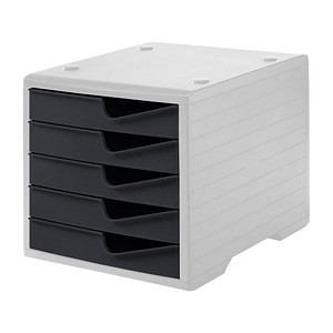 styro Schubladenbox styroswingbox anthrazit 275-8430.181, DIN C4 mit 5 Schubladen styro Schubladenbox styroswingbox anthrazit 275-8430.181, DIN C4 mit 5 Schubladen von styro