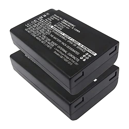 subtel, Akku für Kamera, kompatibel mit Samsung NX30, BP1410, WB2200F (7.6V, 1200mAh) 2 Stück von subtel
