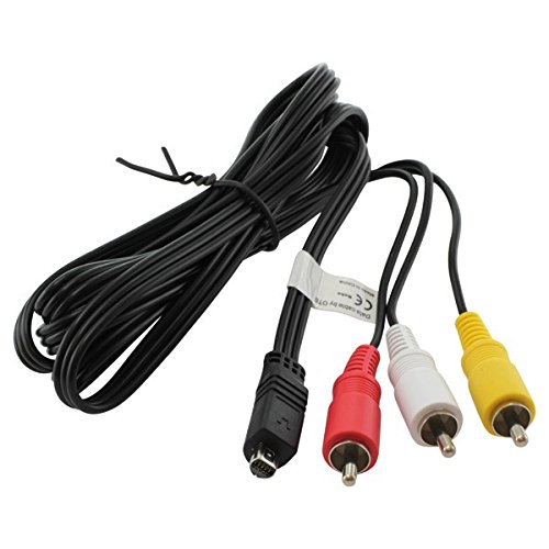 Audio Video Composite Kabel VMC-15FS,VMC-30FS für Sony DCR-DVD, DCR-HC, DCR-SR, DCR-SX, DEV, HDR-CX, HDR-PJ, HDR-SR, HDR-XR, NEX-VG Videokabel Video Kabel von subtel