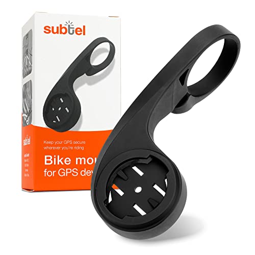 subtel® Fahrradlenker Halterung für Bryton Rider 10 15 310 320 330 410 420 450 530 750 860 one Lenkerhalterung Navi Fahrradhalterung Fahrradcomputer von subtel