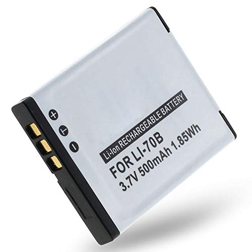 subtel, Akku für Kamera, kompatibel mit Olympus VG-130, LI-70B, VG-120, VG-160, VG-110 (3.7V, 500mAh) von subtel
