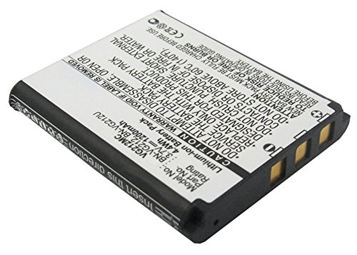 subtel, Akku für Kamera, kompatibel mit Casio Exilim EX-ZR10, EX-Z200, EX-ZR20, EX-Z2000 (3.7V, 1200mAh) von subtel