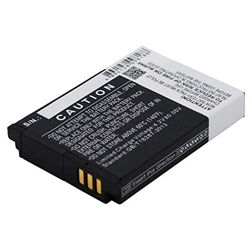 subtel, Akku für Kamera, kompatibel mit Zoom BT-02, Q4 (3.7V, 1050mAh) von subtel