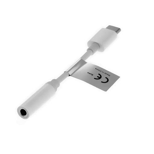 subtel® Kopfhörer Adapter: USB C auf 3,5mm Klinke Audioanschluss, Audio Splitter/Verteiler, Stereo Audiokabel Ladeadapter Audioadapter USB-Klinke von subtel