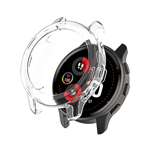 subtel® Schutzhülle für Garmin Venu 2 Plus Hardcase Smartwatchhülle - Gehäuse, Rahmen Schutz Hülle - Smartwatchcase, Protector Transparent von subtel