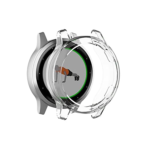 subtel® Schutzhülle für Garmin vivoactive 4s Hardcase Smartwatchhülle - Gehäuse, Rahmen Schutz Hülle - Smartwatchcase, Protector Transparent von subtel