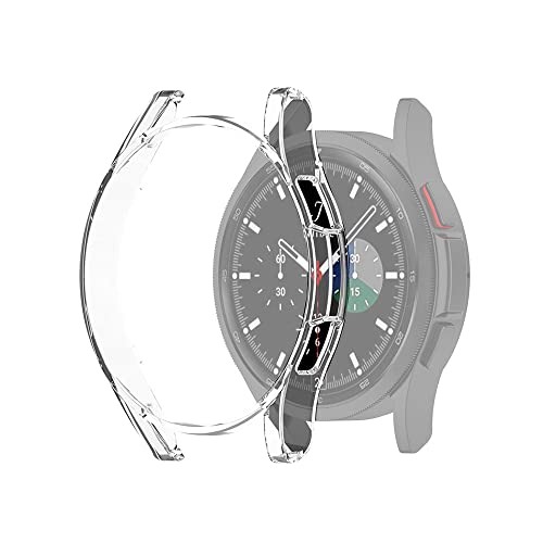 subtel® Schutzhülle für Samsung Galaxy Watch 4 Classic (46mm) Hardcase Smartwatchhülle - Gehäuse, Rahmen Schutz Hülle - Smartwatchcase, Protector Transparent von subtel
