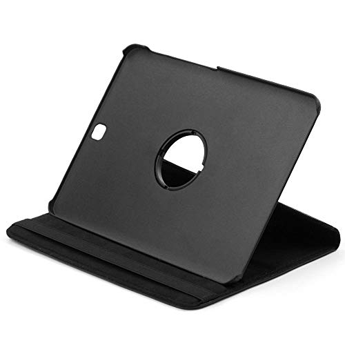 subtel® Tablet-Case mit Ständer kompatibel mit Samsung Galaxy Tab S2 8.0 (SM-T710 / SM-T713 / SM-T715 / SM-T719) – Tablet-Schutzhülle mit 360° drehbarem vertikalen/horizontalen Ständer – schwarz von subtel