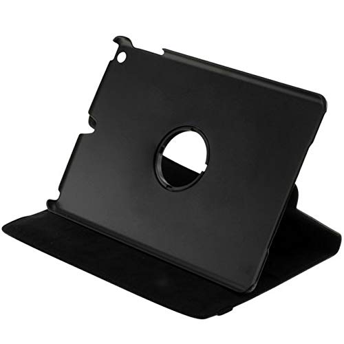 subtel® Tablet-Case mit Ständer kompatibel mit iPad Air 1 / iPad 5 / iPad 6 – Tablet-Schutzhülle mit 360° drehbarem vertikalen/horizontalen Ständer – schwarz von subtel
