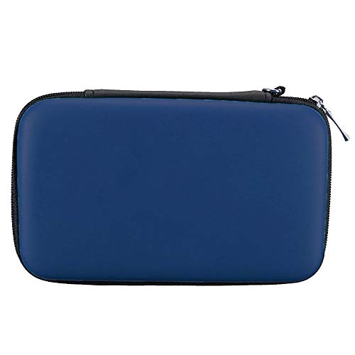 subtel® Tasche kompatibel mit Nintendo 3DS / 3DS XL/New 2DS XL/New 3DS XL Kunststoff Schutzhülle Tasche Flip Cover Case Etui dunkelblau von subtel