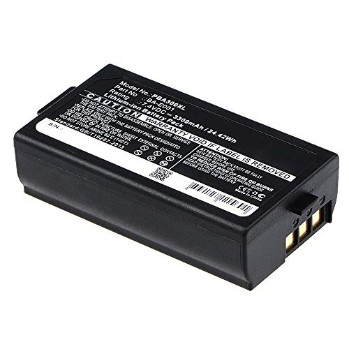 subtel, Akku für Etikettendrucker kompatibel mit Brother BA-E001, PT-E550W, PT-P750W, PT-E300 (7.4V, 3300mAh) von subtel