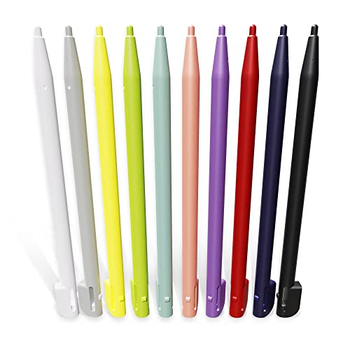 subtel 10x Set Touchpen: Kapazitiver Ersatzstift für Nintendo DS Lite Stift Halterung + Bildschirm, Touch Display Eingabestift, Stylus Pen für Touchscreen - Touchstift Bedienstift von subtel