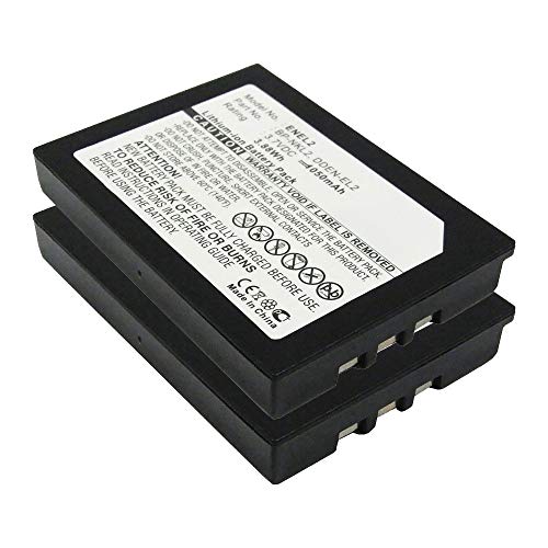 subtel, Akku für Kamera, kompatibel mit Nikon EN-EL2, Coolpix SQ, 2500, 3500, 9904 (3.7V, 1050mAh) 2 Stück subtel, Akku für Kamera, kompatibel mit Nikon EN-EL2, Coolpix SQ, 2500, 3500, 9904 (3.7V, 1050mAh) 2 Stück von subtel