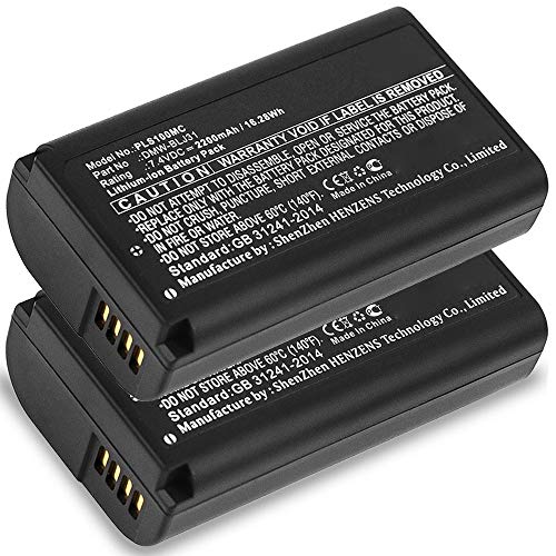 subtel, Akku für Kamera, kompatibel mit Panasonic Lumix DC-S1, DC-S1R, DC-S1H, DMW-BLJ31 (7.4V, 2200mAh) 2 Stück subtel, Akku für Kamera, kompatibel mit Panasonic Lumix DC-S1, DC-S1R, DC-S1H, DMW-BLJ31 (7.4V, 2200mAh) 2 Stück von subtel