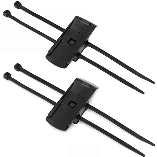 subtel 2X Fahrradhalterung für Garmin Alpha 50, 100 Approach G3, G5 eTrex 10, 20, 30 GPSMAP Oregon Serie Lenkerhalter - Lenkerhalterung Golf Cart GPS Navigationshalterung Fahrrad Lenker Halterung von subtel