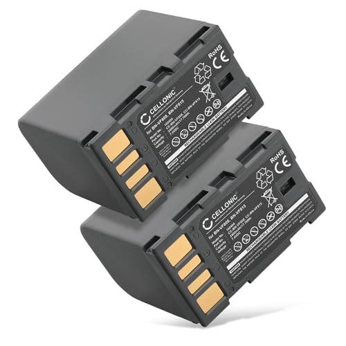 subtel, Akku für Kamera, kompatibel mit JVC GZ-MG330, BN-VF808U, BN-VF808, GY-HM100 (7.4V, 2250mAh) 2 Stück subtel, Akku für Kamera, kompatibel mit JVC GZ-MG330, BN-VF808U, BN-VF808, GY-HM100 (7.4V, 2250mAh) 2 Stück von subtel