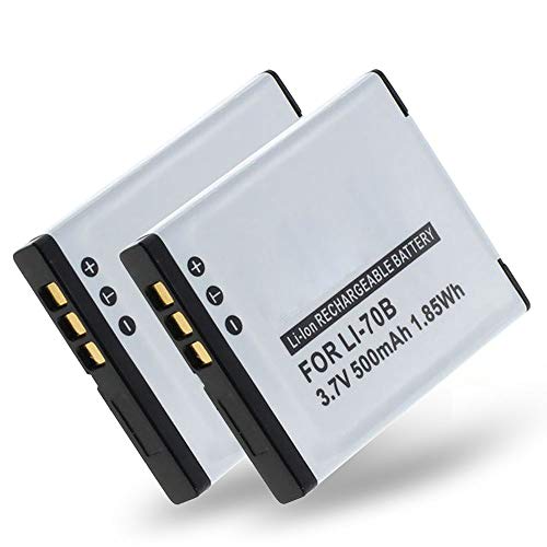 subtel, Akku für Kamera, kompatibel mit Olympus VG-130, LI-70B, VG-120, VG-160, VG-110 (3.7V, 500mAh) 2 Stück subtel, Akku für Kamera, kompatibel mit Olympus VG-130, LI-70B, VG-120, VG-160, VG-110 (3.7V, 500mAh) 2 Stück von subtel
