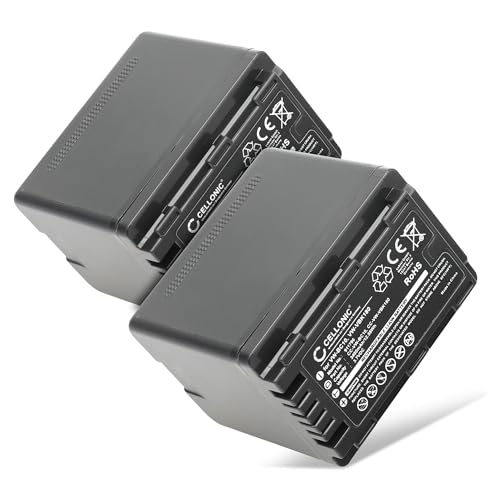 subtel, Akku für Kamera, kompatibel mit Panasonic HC-VX870, VW-VBK180, SDR-S50, HDC-SD40 (3.7V, 3400mAh) 2 Stück subtel, Akku für Kamera, kompatibel mit Panasonic HC-VX870, VW-VBK180, SDR-S50, HDC-SD40 (3.7V, 3400mAh) 2 Stück von subtel