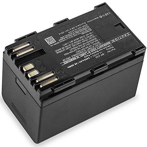 subtel, Akku für Kamera, kompatibel mit Canon EOS C200, C300 Mark II PL, XF705 (14.4V, 3400mAh) von subtel