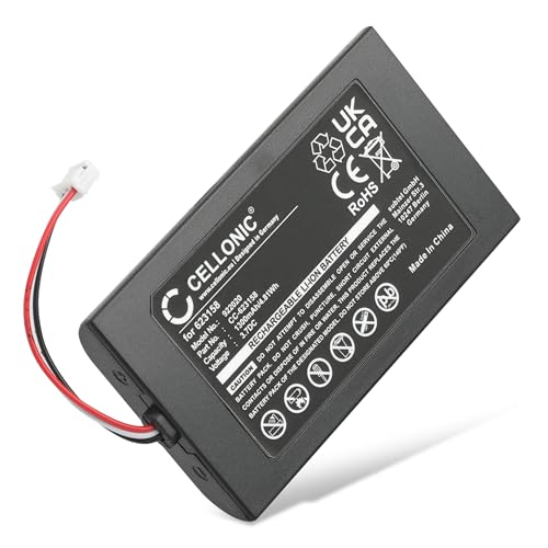 subtel, Batterie für Fernbedienungen kompatibel mit Logitech Elite, Harmony 950, 915-000257 (1300mAh, 3.7V) von subtel
