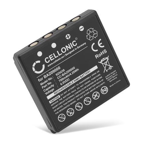 subtel, Batterie für Fernbedienungen kompatibel mit HBC Radiomatic Eco, Linus 6, Spectrum 1 (700mAh, 6V) subtel, Batterie für Fernbedienungen kompatibel mit HBC Radiomatic Eco, Linus 6, Spectrum 1 (700mAh, 6V) von subtel