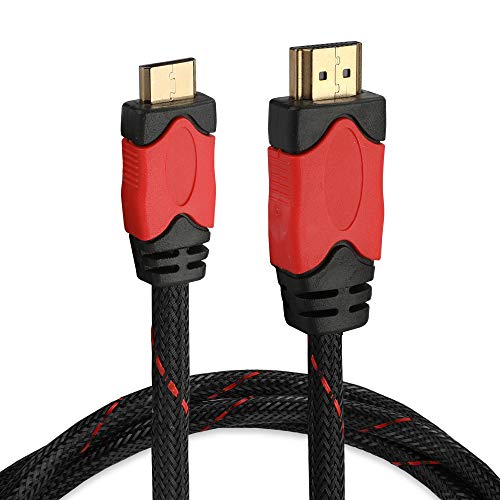 subtel Mini HDMI Type C Kabel 3m kompatibel mit Nikon D3400 D3500 D5 D500 D5300 D5500 D5600 D700 D7200 D780 D850 Z 6 Z 7 - HC-E1 Mini HDMI Kabel 1.3 Videokabel von subtel