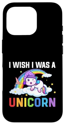 lustige Tiere cooles Einhorn für Freunde Hülle für iPhone 16 Pro lustige Tiere cooles Einhorn für Freunde Hülle für iPhone 16 Pro von süßes Einhorn - niedliches Tier