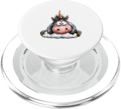 lustige Tiere cooles Einhorn für Freunde PopSockets PopGrip für MagSafe lustige Tiere cooles Einhorn für Freunde PopSockets PopGrip für MagSafe von süßes Einhorn - niedliches Tier
