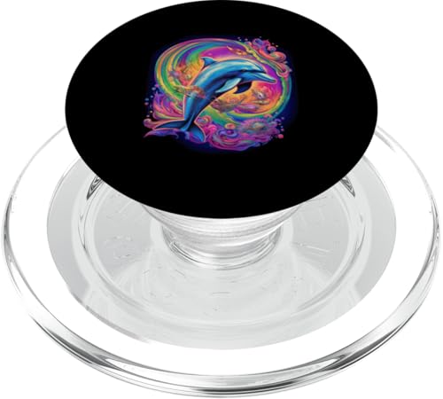 Delfin mit Blumen süße Delfine Fisch Tochter PopSockets PopGrip für MagSafe Delfin mit Blumen süße Delfine Fisch Tochter PopSockets PopGrip für MagSafe von süßes farbenfrohes Delfin Liebhaber Outfits