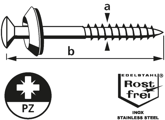 suki. Spenglerschraube 4,5x65 mm, PZ2, 100 Stück suki. Spenglerschraube 4,5x65 mm, PZ2, 100 Stück von suki.