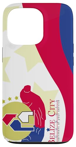 Flagge von Belize City Hülle für iPhone 13 Pro von sunken flagship