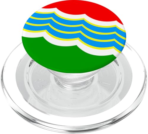 Flagge von Tiraspol - Transnistria PopSockets PopGrip für MagSafe von sunken flagship