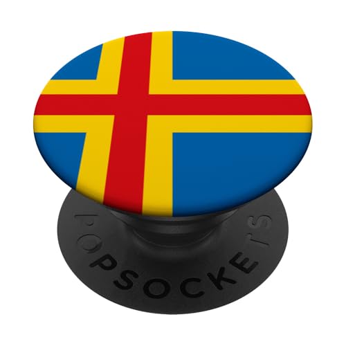 Flagge von åland PopSockets Klebender PopGrip von sunken flagship