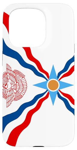 Hülle für iPhone 15 Pro Flagge der Assyrer Hülle für iPhone 15 Pro Flagge der Assyrer von sunken flagship