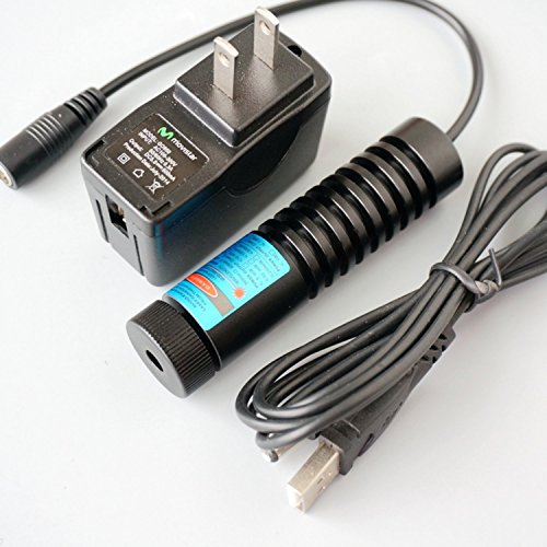 Angepasster Dot Laser Modul 445 / 450nm 100mW Blau Dioden laser mit 5V Adapter Angepasster Dot Laser Modul 445 / 450nm 100mW Blau Dioden laser mit 5V Adapter von sunshine-electronics