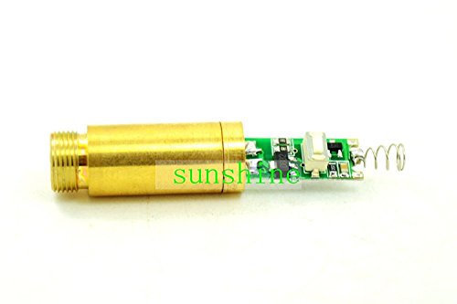 Industrie/Labor Laser 3V-3.7V 532nm 10mW Grünes Laser Dot Dioden Modul mit Feder von sunshine-electronics