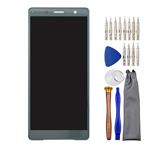 Sunways LCD Digitizer Display Reparatur Touch und Display Funktion Ersatz für Sony Xperia XZ2 Compact H8314 H8324 SO-05K Moosgrün von sunways