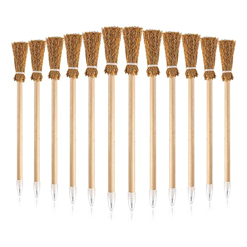 12 Stück Besenstifte für Besenstifte, Kugelschreiber, Gastgeschenke, Besen, Requisiten, Schreiben 12 Stück Besenstifte für Besenstifte, Kugelschreiber, Gastgeschenke, Besen, Requisiten, Schreiben von sunwes