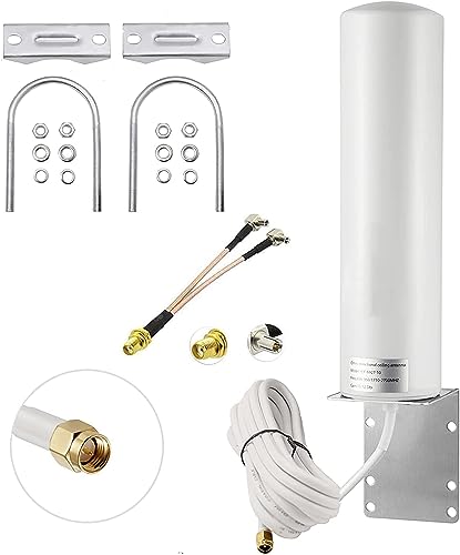 Supaerial High Gain 10-12dBi 4G LTE Antenne SMA Stecker/Dual TS9 Antenne für Vodafone EE O2 Three Carrier TP-LINK HUAWEI 4G LTE Router Netgear Nighthawk M1 MR1100 MR2100 LM1200 Hotspot Signal Booster von supaerial